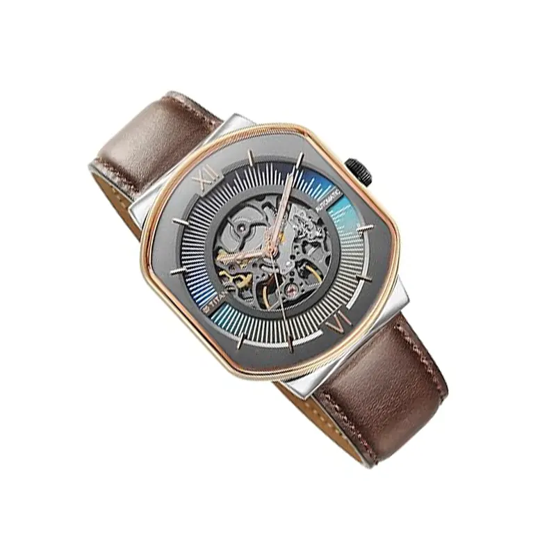 Titan Techno Beats Anthracite Dial Automatic Watch- 1893KL01